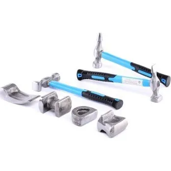 Autodíl Sada klempířského nářadí, karosářské kladiva a babky