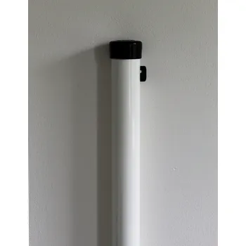 Plotový sloupek Sloupek poplastovaný bílý 38/2000 - Vysoká Kvalita Za Skvělou Cenu