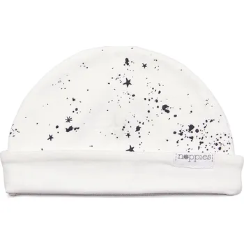 Kojenecká čepice ČEPIČKA NOPPIES JACKIE, BÍLÁ, BAVLNA Velikost: 3-6 MĚSÍCŮ