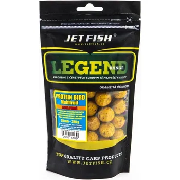 Boilies Jet Fish Boilie Extra Tvrdé Legend Range Protein Bird_Multifruit Průměr: 24mm