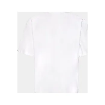 Pánské tričko Alpha Industries T-Shirt College 146501 Bílá Relaxed Fit S