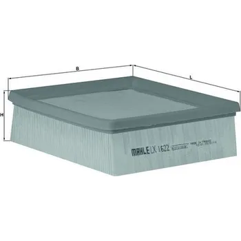 Vzduchový filtr Vzduchový filtr KNECHT LX 1622