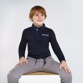 Chlapecké tričko Chlapecké triko polo dlouhý rukáv Mayoral 7124-66