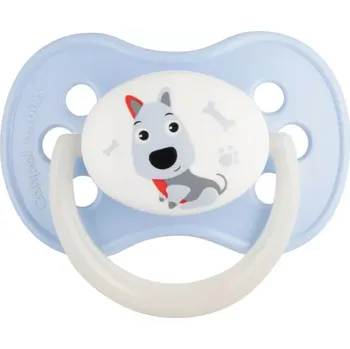 Canpol babies Dudlík kaučukový třešinka 6-18m CUTE ANIMALS Pejsek (22594)