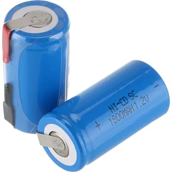 Článková baterie Nabíjecí baterie SUB c SC Ni-Cd 1800mAh s nabodovanými vývody tab