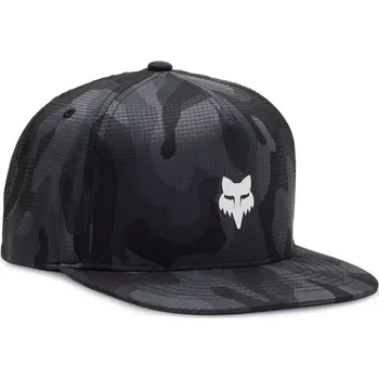Kšiltovka Fox Head Camo Tech Snapback Hat black camor