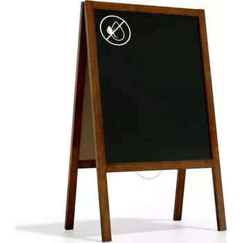 Allboards reklamní áčko s křídovou tabulí 100x60 cm PK75