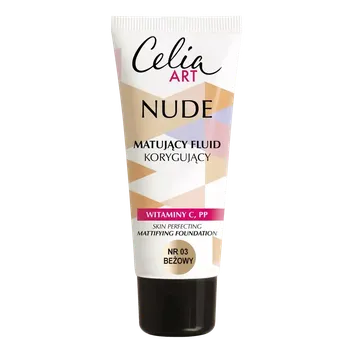 Korektor Matující korekční fluid odstín 03 beige (s vitaminy C a PP)