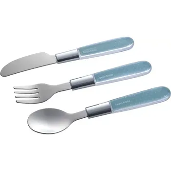 Příbor Canpol babies Kovový příbor 3 ks modrý (9477)