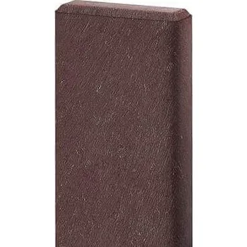 Pletivo Recyklát prkno lavičkové; 120x40mm; 2m; Hnědé