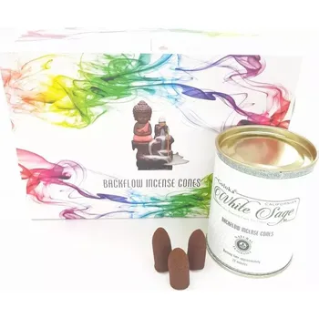 Čajovna Vonné jehlánky "Tekoucí dým" - Goloka - Bílá šalvěj