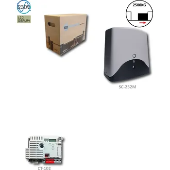 Key Automation S.r.l. TURBO200 pohon pre posuvnú bránu do 2500kg