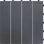 Multyhome Gumová dlaždice COSMOPOLITAN 45 x 45 cm - barva šedá