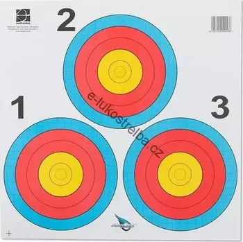 Lukostřelecký terč Terč Target World Archery 3 spoty Vegas