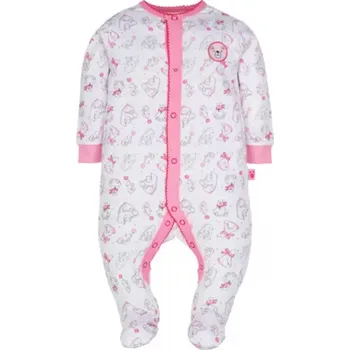 Kojenecký overall G-mini bavlněnný overal Medvídek potisk velikost 74