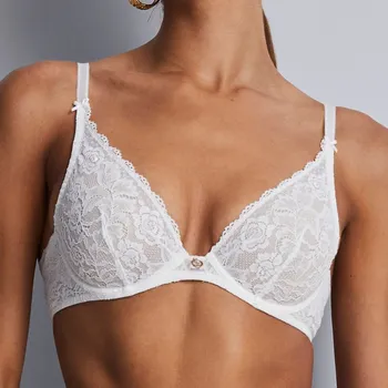 Podprsenka Aubade - Rosessence care podprsenka triangle nevyztužená opale 70E 2KF12