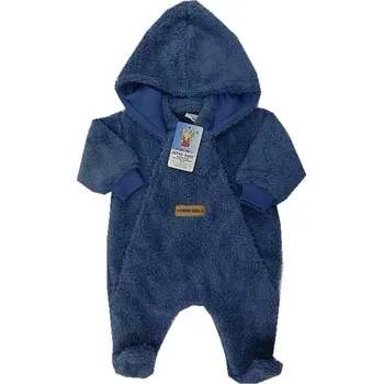 dívčí zimní kombinéza Kombinéza Lama Texas modrá nášivka Autex Baby velikost 56
