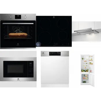 Set domácích spotřebičů ELECTROLUX KOFGH70TX + ELECTROLUX LIR60433B + ELECTROLUX LFP326S + ELECTROLUX EMS4253TEX + ELECTROLUX EEM48300IX - přebaleno + ELECTROLUX LND5FE18S