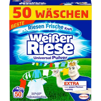 Prací gel WEISSER RIESE PRACÍ PRÁŠEK UNIVERSAL NĚMECKO!