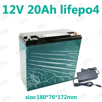 Záložní baterie Akumulátor GTK LiFePO4 Battery Pack 12V 20Ah