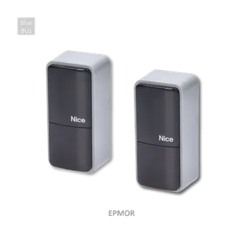 NICE Fotobuňky EPMOW bezdrátové, v obou je baterie, dosah do 40 m, BlueBUS, 1 pár, je nutno dokoupit rozhraní IBW pro spárování s elektronikou