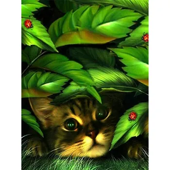 Mozaiková sada DIAMANTOVÁ MOZAIKA KOČKA 22 - SLEVA -50%