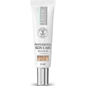 Přípravek na tvář Lirene Professional Skin Care Whitening BB hydratační krém 01 light se širokospektrální ochranou proti slunci 30 ml
