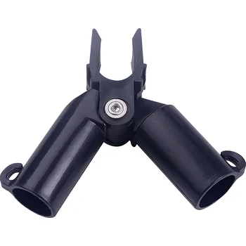 Stojan na květiny STREND PRO 2110363 Spojka na tyč, konektor A, 8mm, plast, černá, balení 4ks