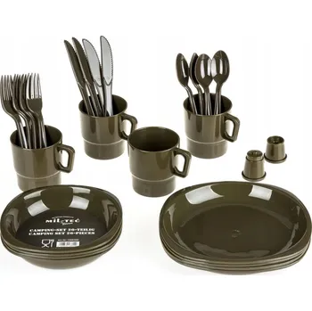 Kempingové nádobí MIL-TEC 14687000 sada campingového nádobí 26 ks
