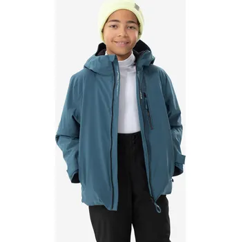 WEDZE Dětská lyžařská bunda hřejivá nepromokavá 6–14 let Ski 500 12 LET MODRÁ