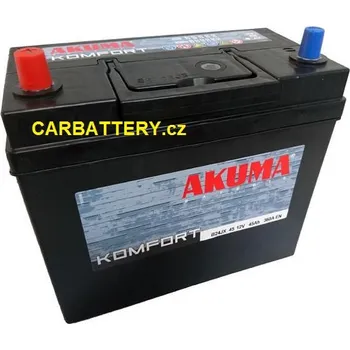Autobaterie Autobaterie Akuma Komfort 12V 45Ah 360A - Japan Levá