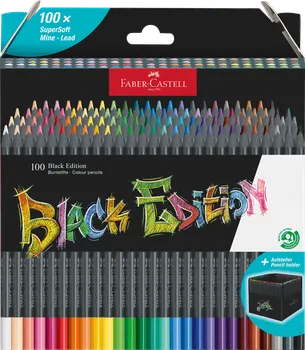 Pastelka Faber-Castell Black Edition 116411 100 ks