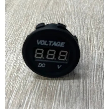 OEM Voltmetr černý digitální 10 - 30V