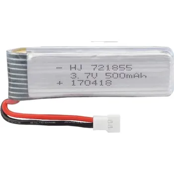 RC náhradní díl Akumulátor 3.7V 500mah 721855 Wltoys V930 V977 V988 Lipo baterie 721855 Pro Everyine E50S E50 JJRC H37 RC Náhradní díl pro helikoptéry Drone