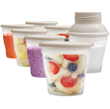 Odsávačka mléka Concept Zásobníky na uskladnění mateřského mléka s adaptérem KIDO, set 7 ks ZM4000