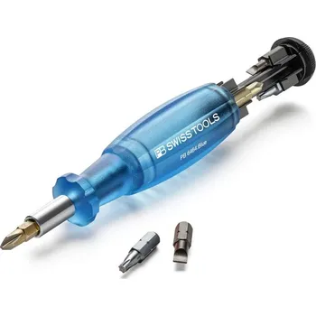 Bit PB SWISS TOOLS Držák bitů, 8dílný, modrý, PH, TX, PB Swiss Tools, PB 6464.Blue