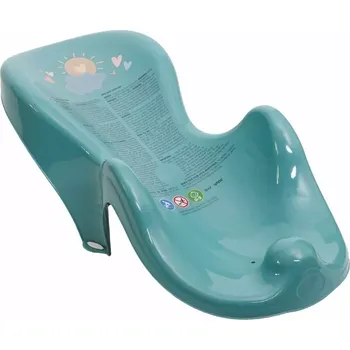 Lehátko do vany Lehátko do vaničky plastové Meteo Tega Baby tyrkysové