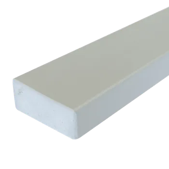 Pletivo Plotovka zaoblená EVERWOOD; 70x20mm; Na míru; Rovná; Barva Zlatý dub Barva: Šedá světlá