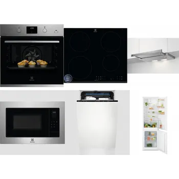 Set domácích spotřebičů ELECTROLUX KODGH70TX + ELECTROLUX LIR60433B + ELECTROLUX LFP326S + ELECTROLUX EMS4253TEX + ELECTROLUX EEM23100L + ELECTROLUX LND5FE18S