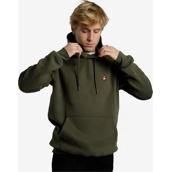 Dámská mikina DECATHLON Skateboardová mikina HD500 XL ZELENÁ