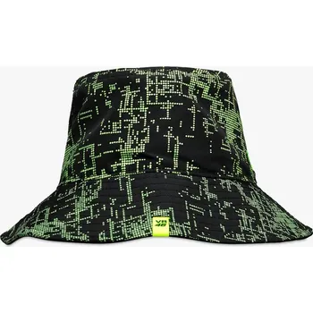 Kšiltovka VALENTINO ROSSI VR46 klobouk NEW ERA Glitch Print black/fluo yellow