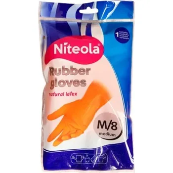Čisticí rukavice Niteola rukavice gumové velikost M/8 1 pár
