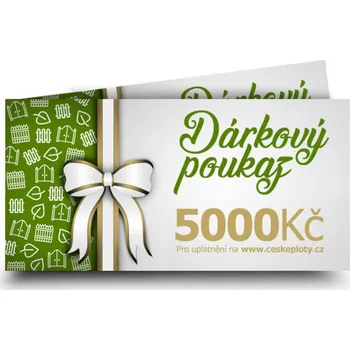 Pletivo Dárkový poukaz celoroční 5000 Kč