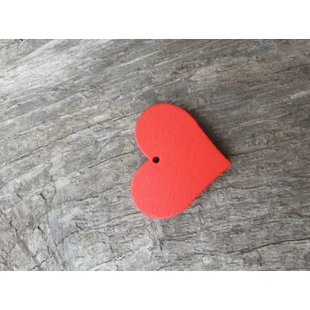 Velikonoční dekorace dřevěná dekorace srdce malé