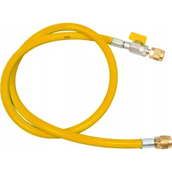 Příslušenství pro klimatizaci Servisní hadice s uzavíracím ventilem REFCO CA-CL-60-Y (150 cm / 1/4" x 1/4")