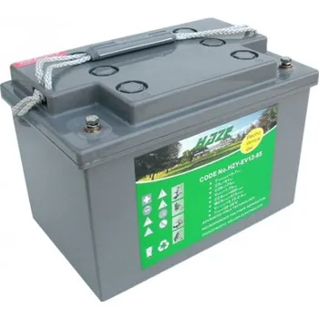 Záložní baterie HAZE HZY 12-65EV - Olověný akumulátor 12V-65Ah