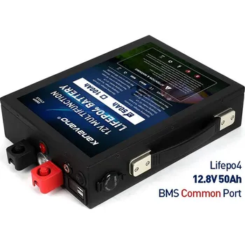 Akumulátor Kanavano přenosný 12.8V 50Ah 250A s BMS