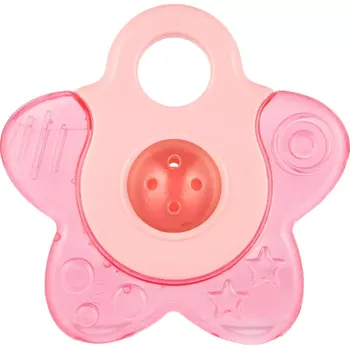 Canpol babies Chladící kousátko hvězdička s chrastítkem růžová (56161cor)