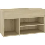 Lavice s botníkem z dřevotřísky 80 x 30…