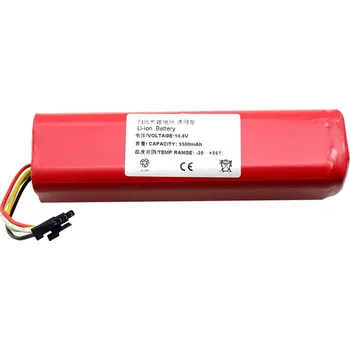 5500mAh li-ionová baterie 18650 pro vakuový robot xiaomi mi Robotika čistič mi robot Vysavače příslušenství roborock S50 S51